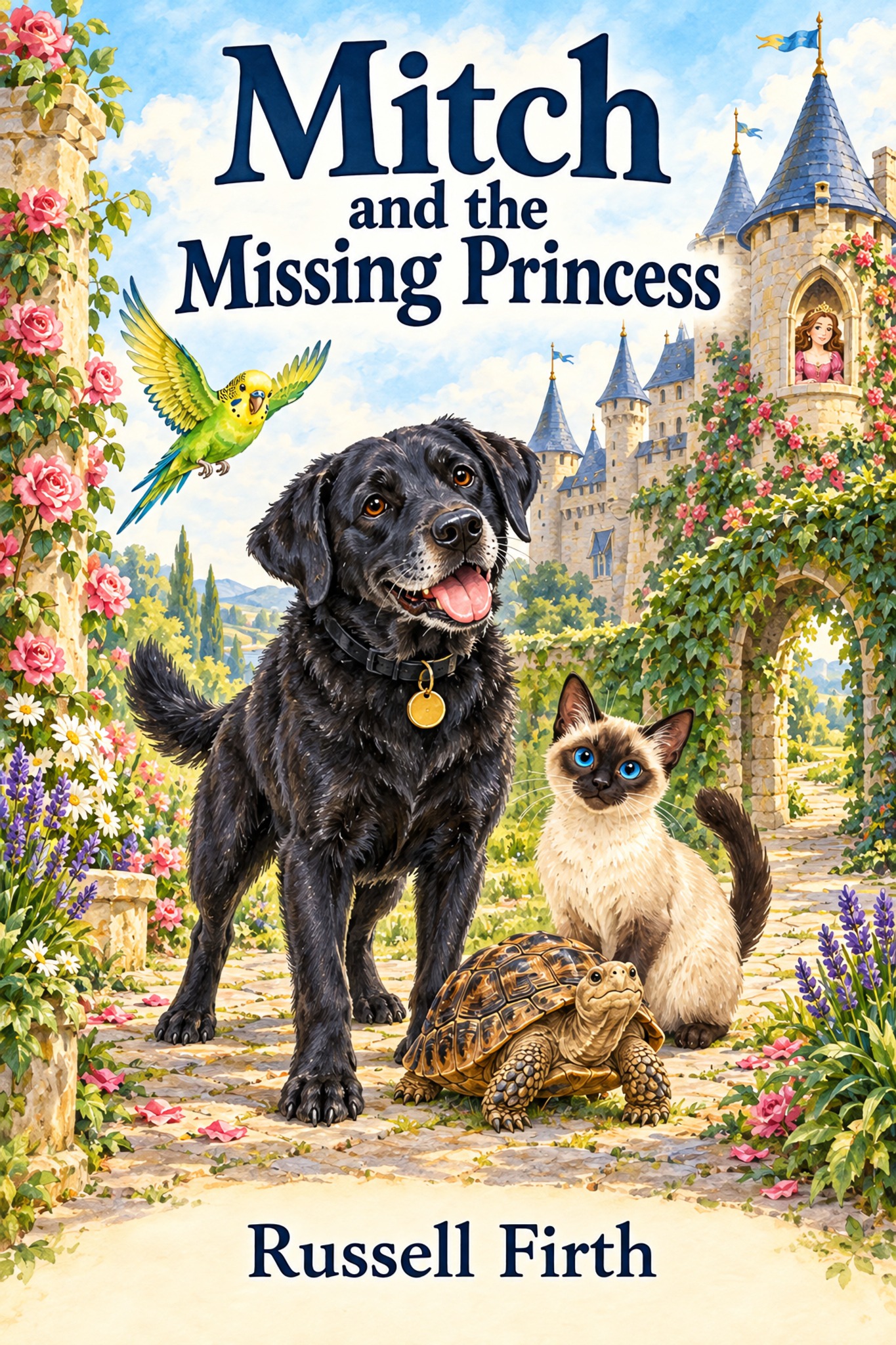 Cover of Mitch and the Missing Princess by Russell Firth